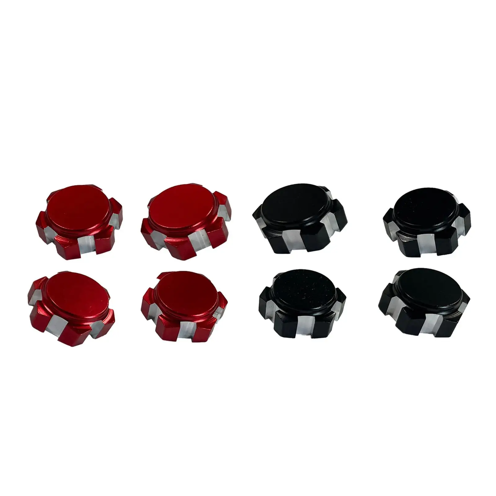 4Pcs RC Car Hex Wheel Nut 17mm for Arrma Karton Senton Outcast Talion 1/8 RC Model Car Upgrade Accessory Replacement