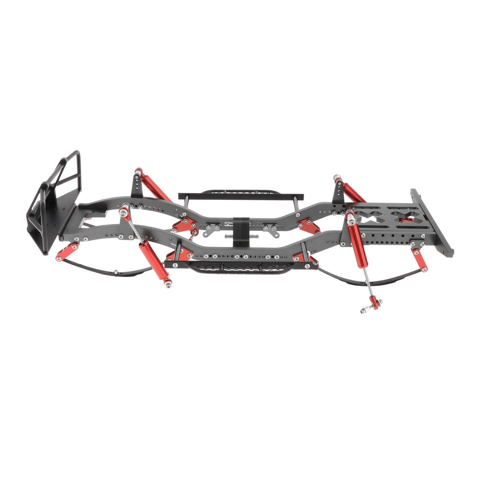 DIY Parts Wheelbase Frame RC Car Model Parts for MN D90 1/10 RC Car