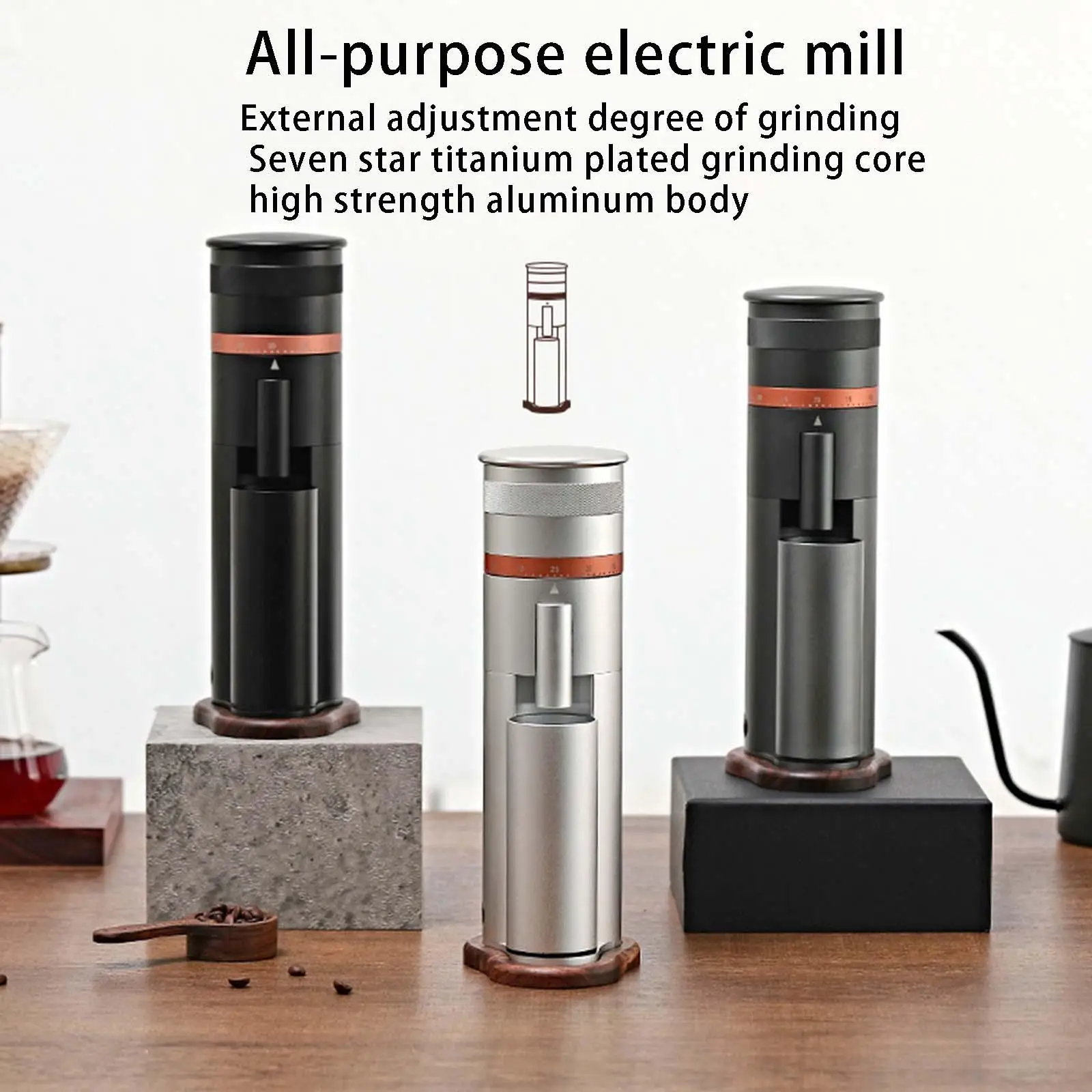 coffee portable Bean Grinding Grain Beans Mill Coffee Beans Grind for Home