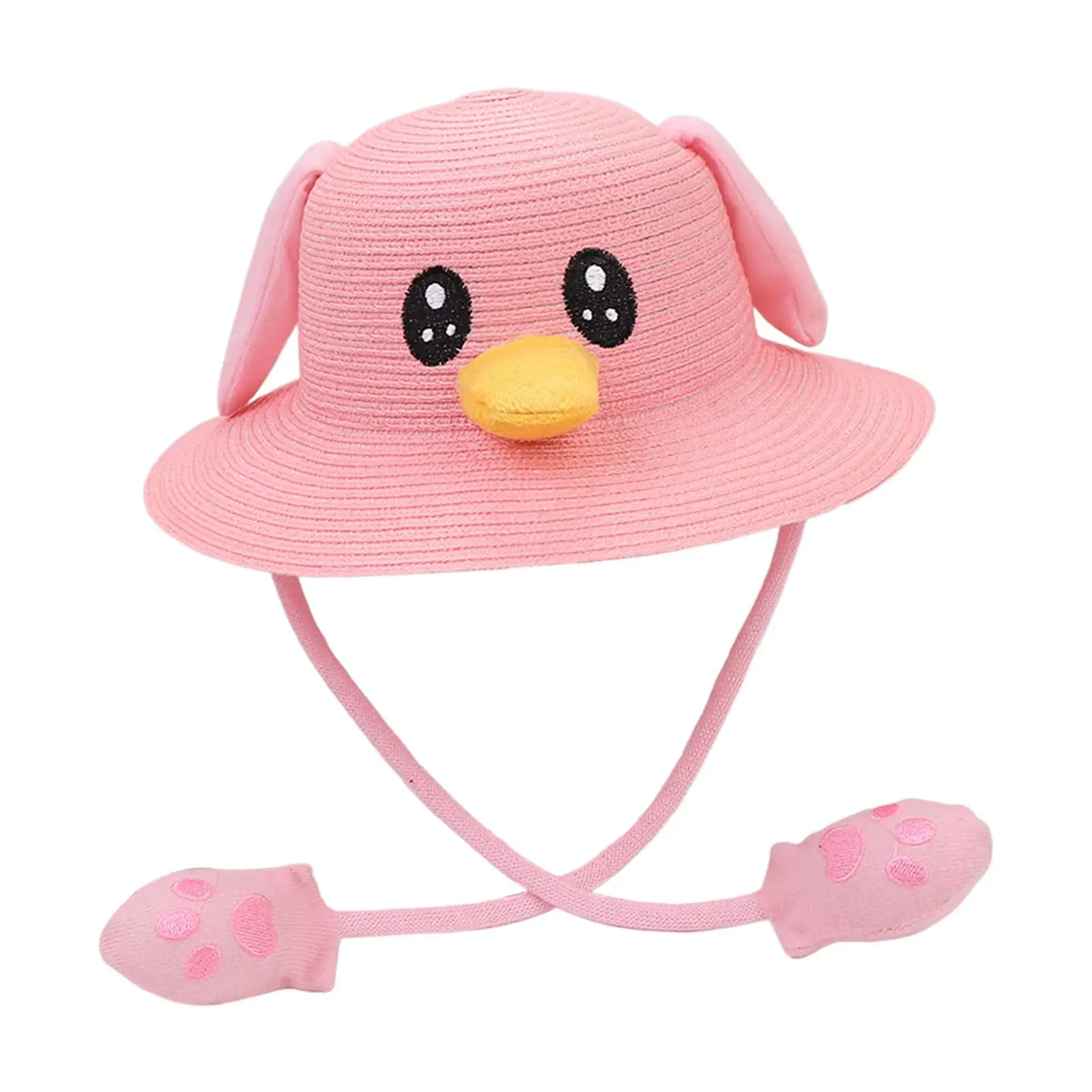 Kids Sun Hat Foldable Breathable Cute Ear Moving Jumping Hat for Women Teens