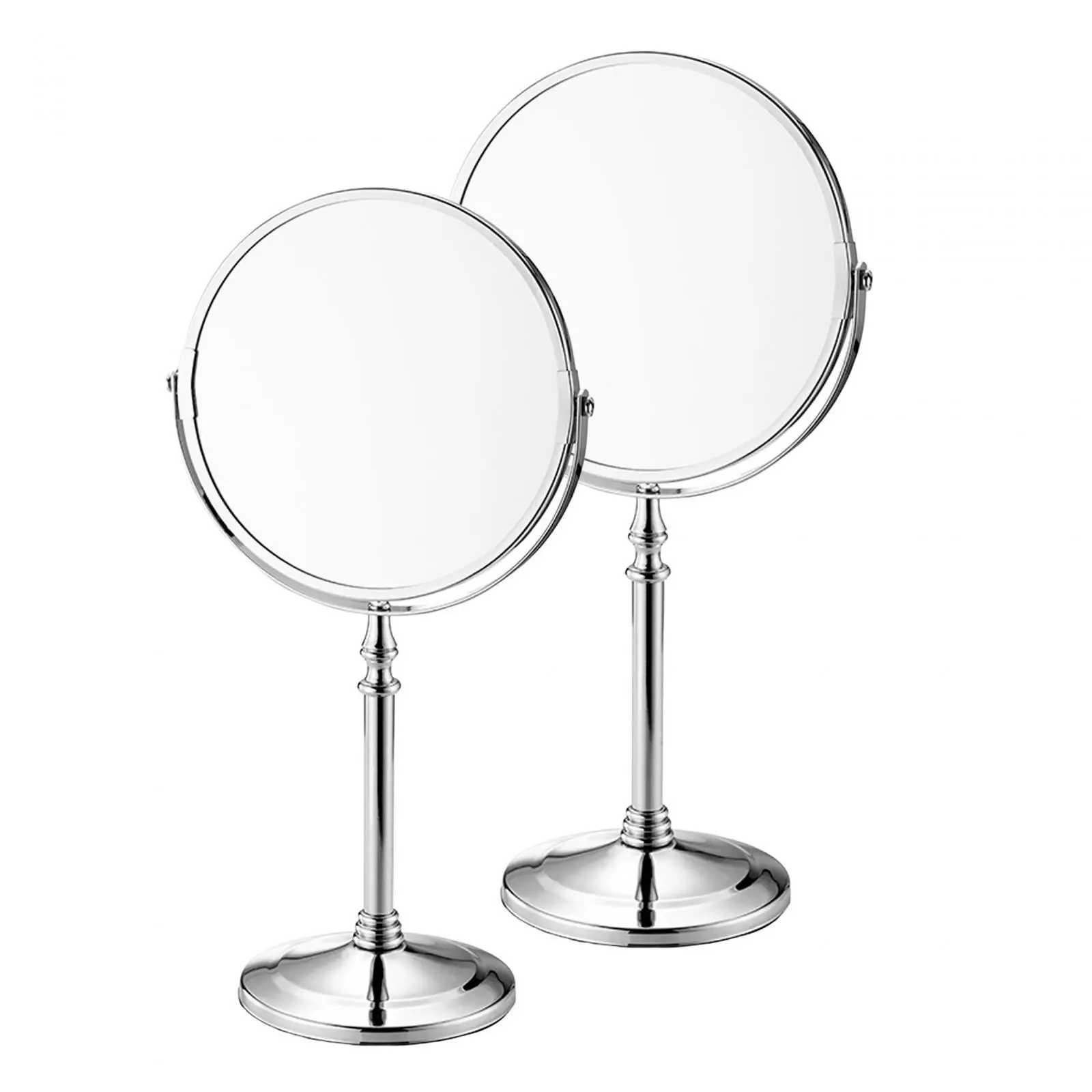 Makeup Mirror Decorative Round Vanity Makeup Mirror Tabletop Cosmetic Mirror for Home Dressing Table Bathroom Dresser Bedroom