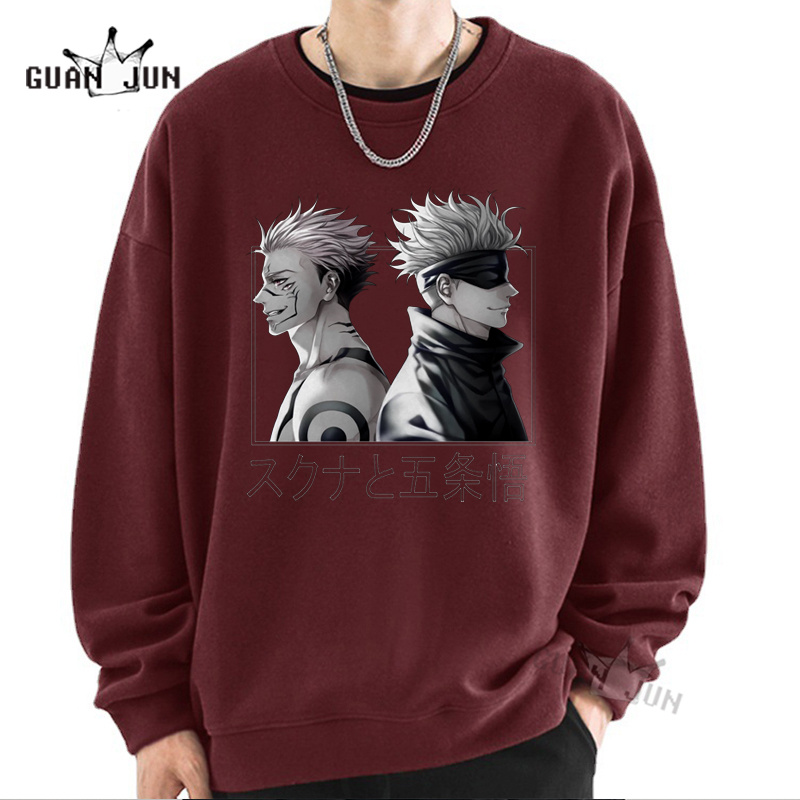 Jujutsu Kaisen Hoodie Satoru Gojo & Sukuna - Unisex Casual Streetwear