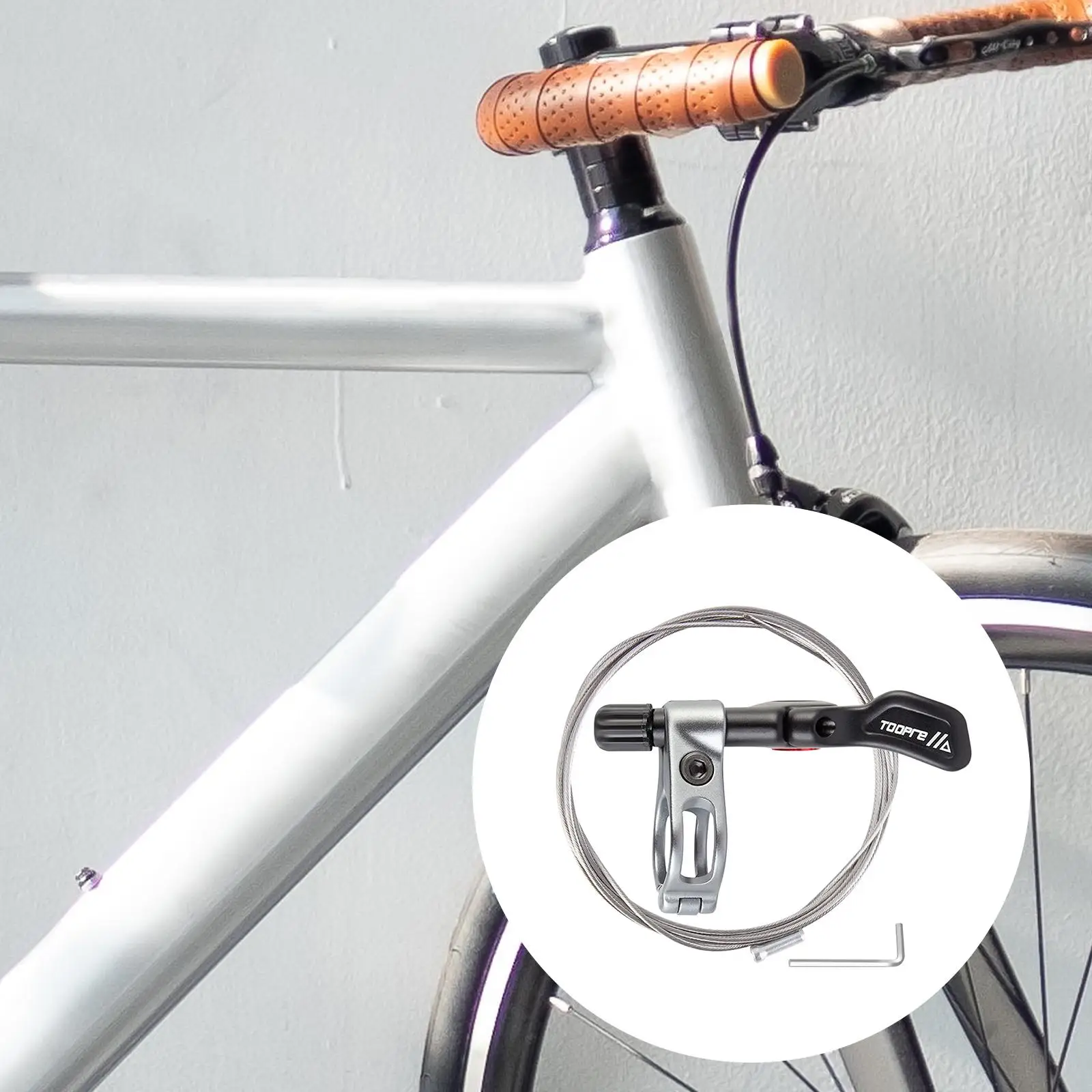 MTB Bike Seatpost Dropper Remote Control Lever Aluminum Alloy Accessories