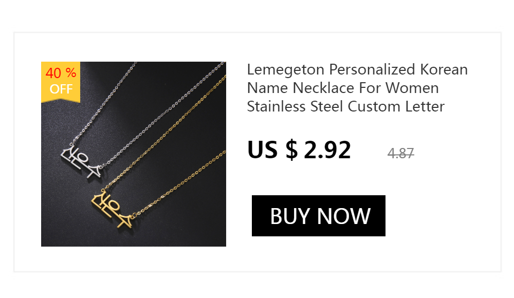Lemegeton Benutzerdefinierte Halskette mit mehreren Namen für Frauen, individueller Familienname-Schmuck, personalisierte Halskette aus Edelstahl – Detail 20