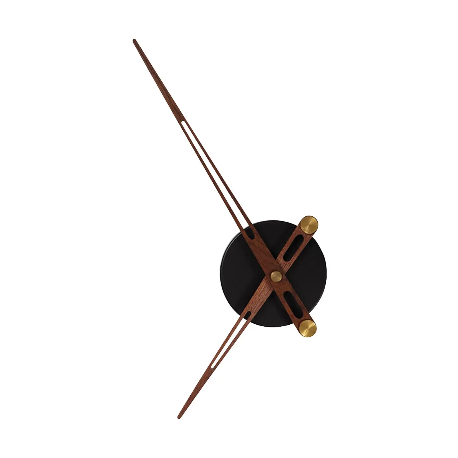 DIY Clock Movement Wood Pointers Silent Long Shaft Clock Accessories