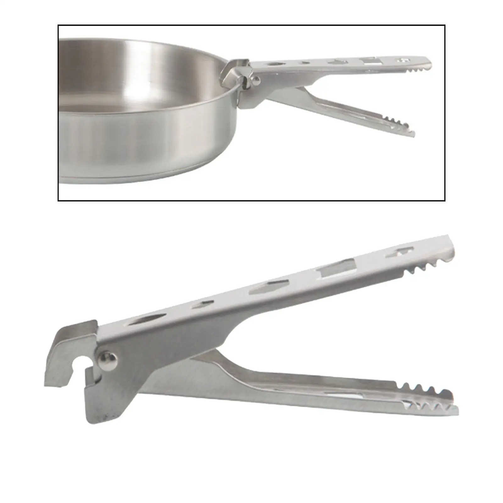 Anti Slip Pot Clip Dish Clips Dish Tongs Multifunction Metal Cooking Utensils