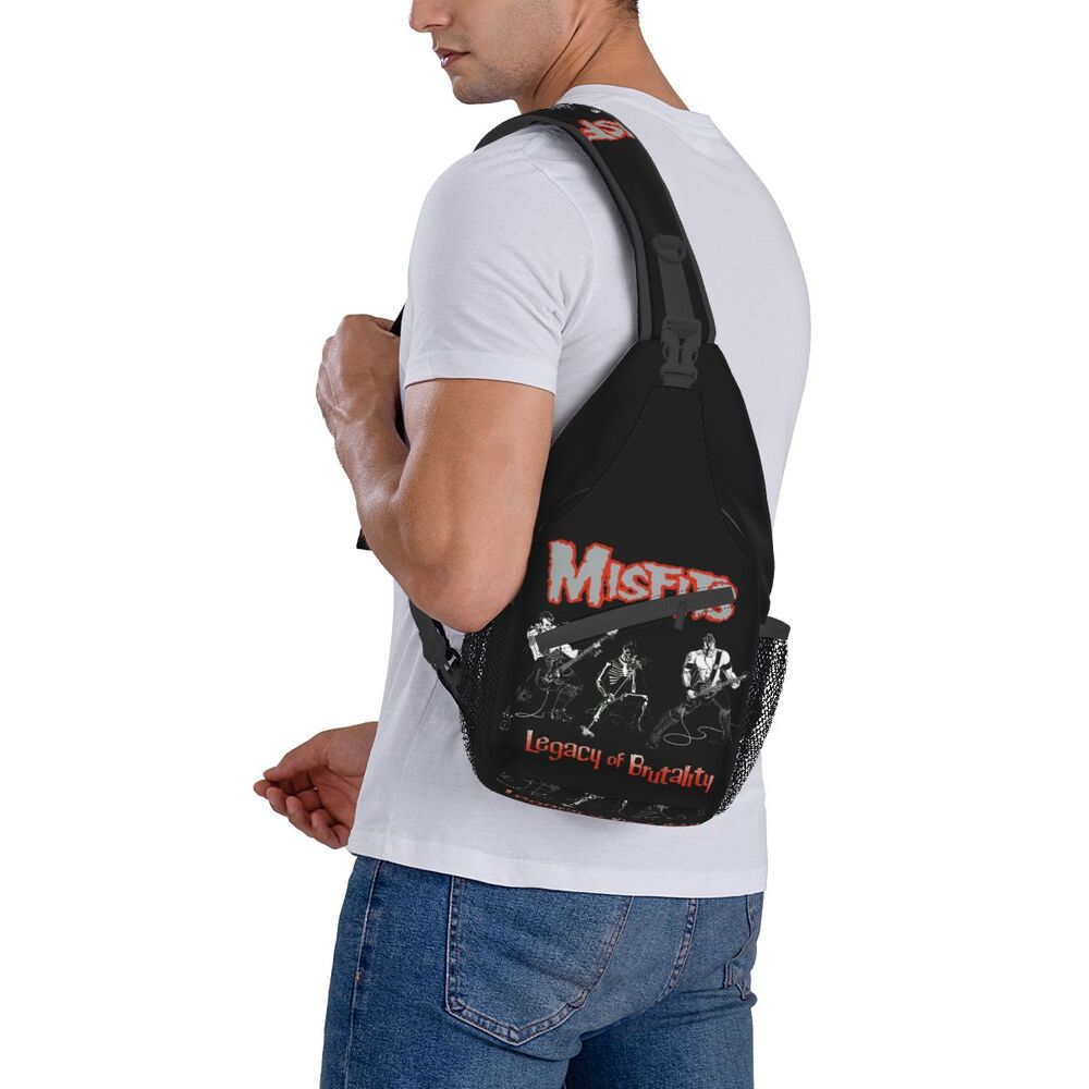 crânio do metal pesado para homens, mochila