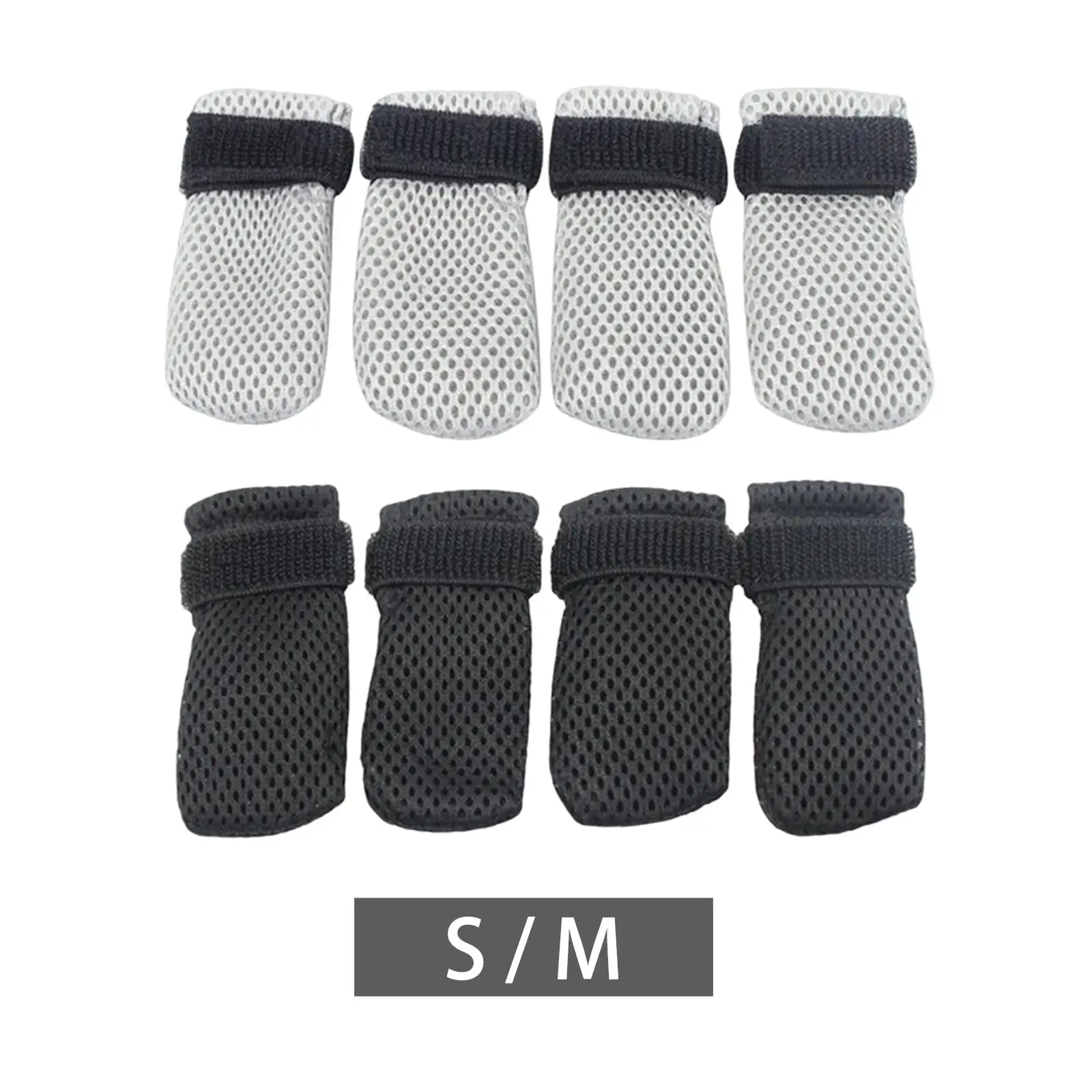 Anti Scratch Boots, 4Pcs Pet Cat Bathing Cut Nail Shaving Hair Anti Grab Covers Adjustable Cat protector Shoes Claw Care
