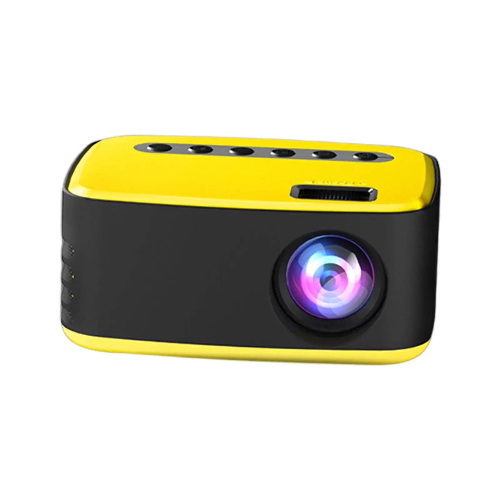 Projector Ultra Compact Portable Projector Pocket Projector for Office Theater Watch Anywhere Bedroom Inside Outside Kids Adults