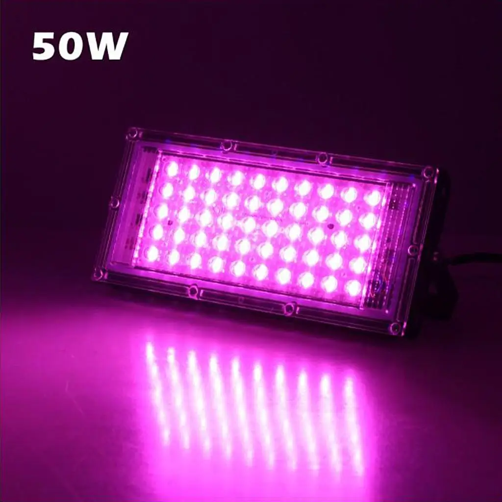 50W/100W LED Grow Light Full Spectrum Growing Lamp Plant Lighting for Hydroponic Indoor Plants Veg and Flower (EU)