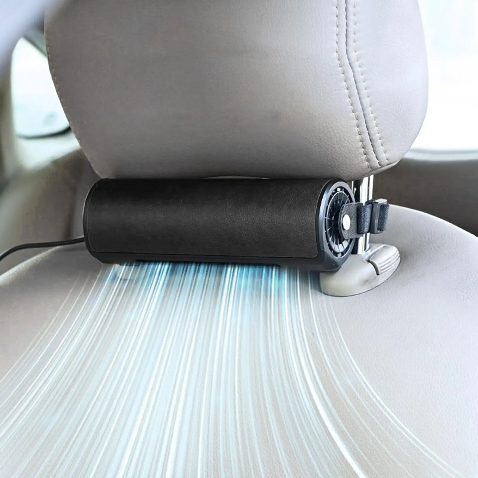 Automotive Car Air Vent Fan USB Universal 3 Adjustable Speeds Premium Circulation Air Conditioner Vehicle Car Cooling Fan