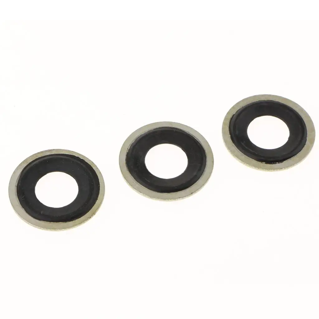 50x M14 Oil Drain Plug Seal Gasket Washer for 