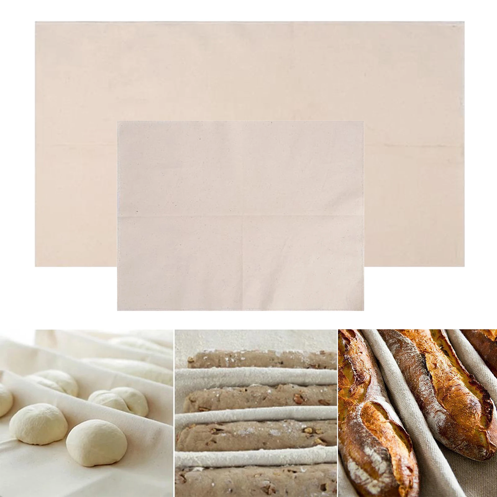 Baker Dough Couche Bread Proofing Couche Fermented Cloth  Baking Mat