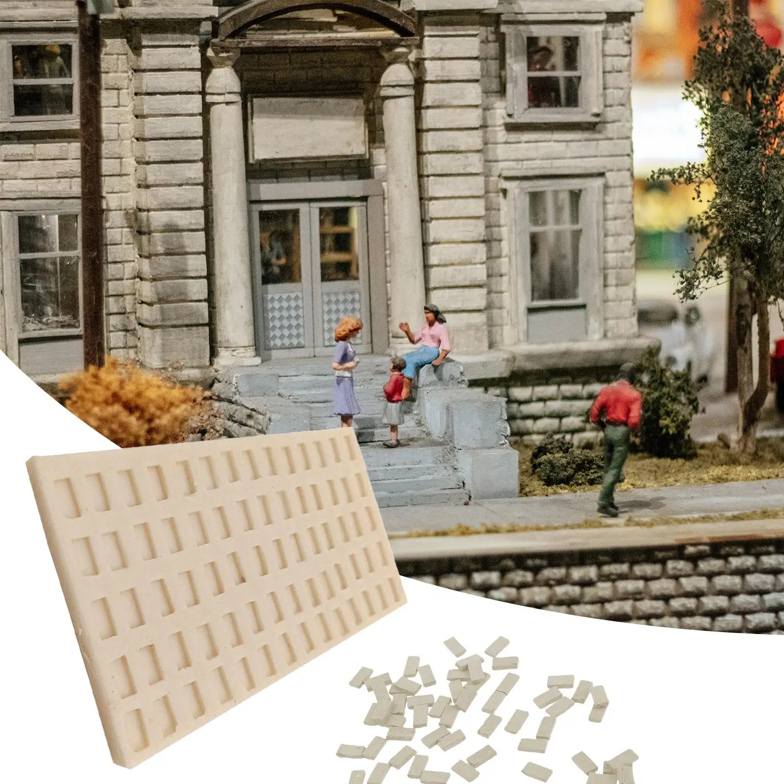 1:35 Brick  for Simulating Long Brick  Table Model DIY Materials
