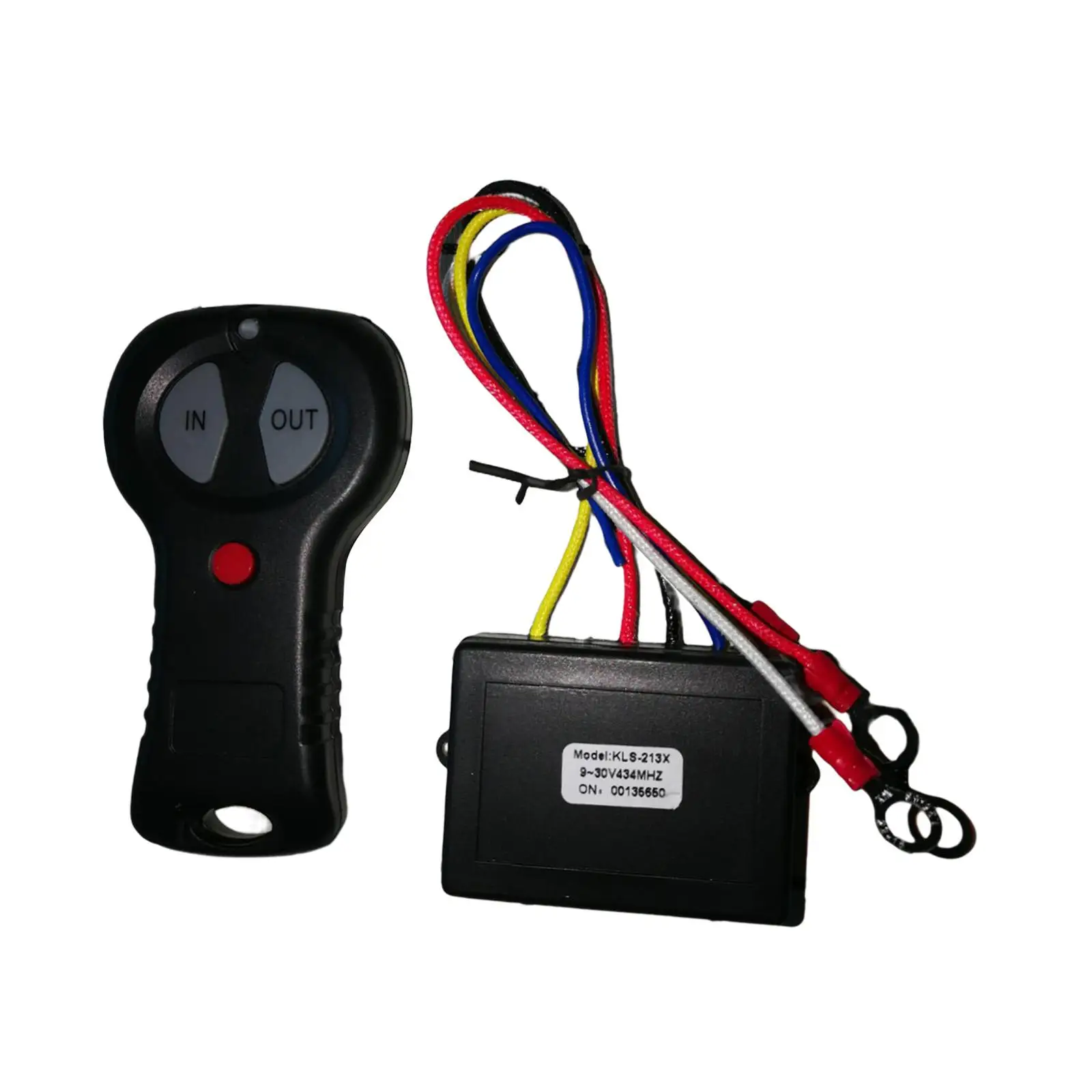 Wireless Winch Remote Control Handset Switch 12V Accessories Universal Parts Easy to Install for Dump Trailer SUV Car