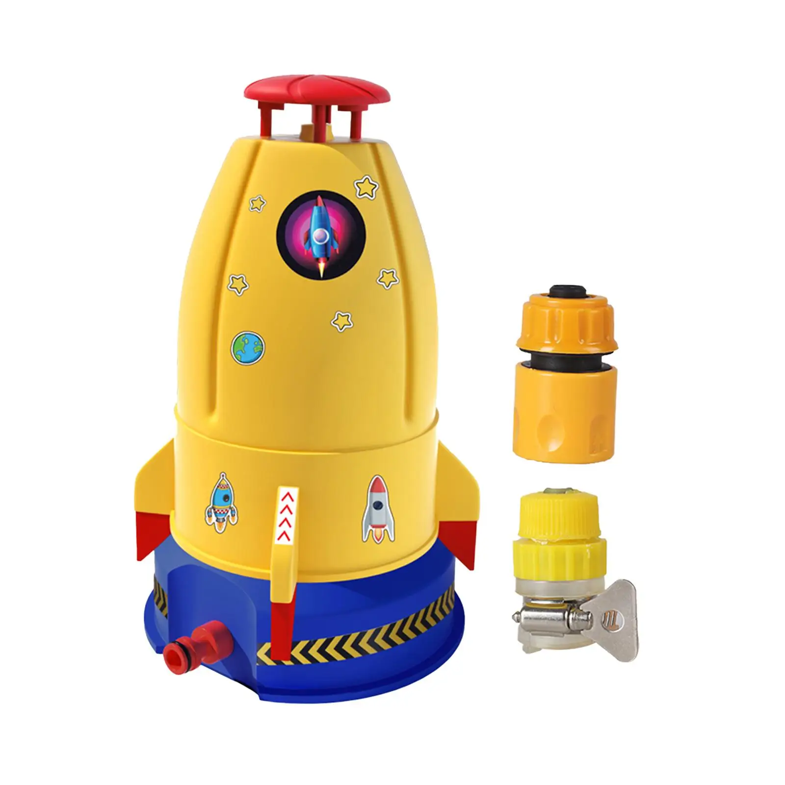 Launching Rocket Educational Toy Water Pressure Control for Ages 3+ Party