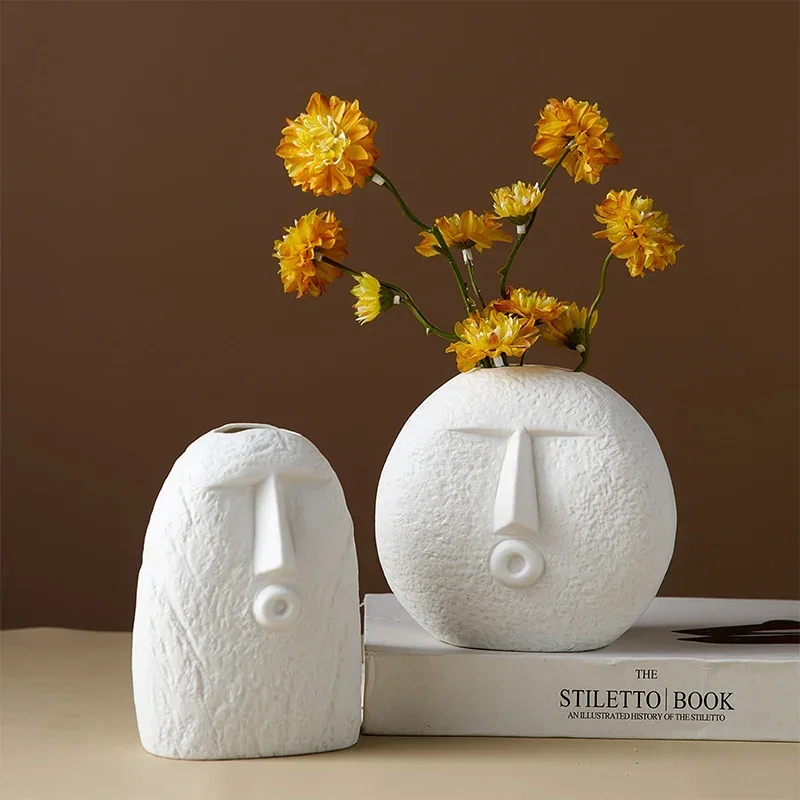 Modern Creative Ceramic Dried Flower Container Nordic