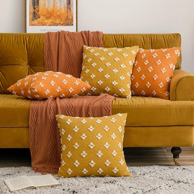 Mustard yellow couch pillows shops