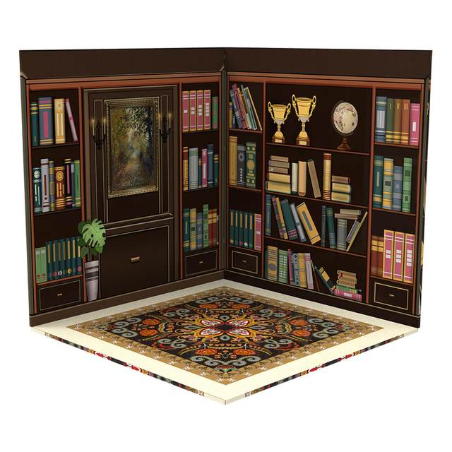 1:12 Backdrop Scene Model Simulation Collection Scene Photo Board Layout Display Background Board Scene for Decoration Accessory