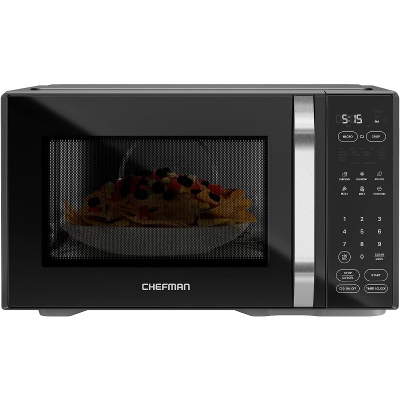 Title 1, MicroCrisp Countertop Digital Microwave Oven, U...