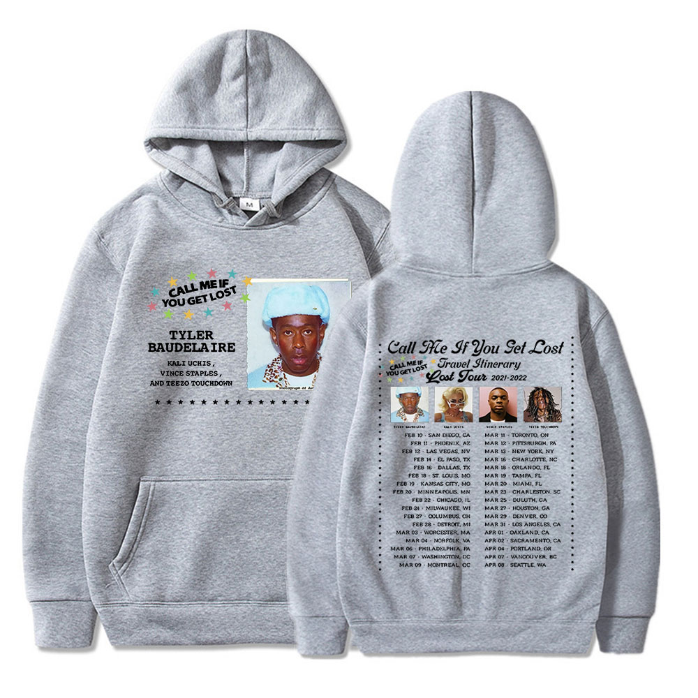 Title 4, Tyler The Creator Hoodies Call Me If You Get Lo...