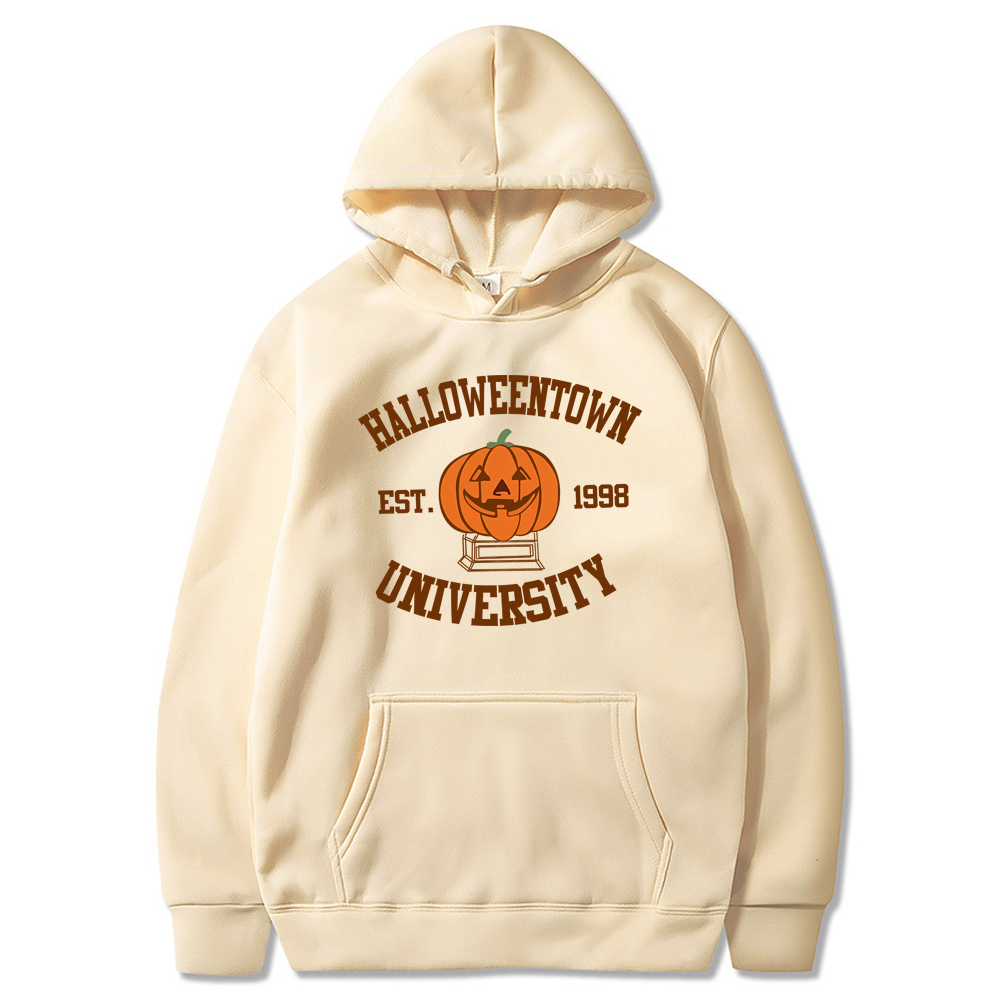 Unisex Halloween Pullover Hoodies, Halloween Town Outono