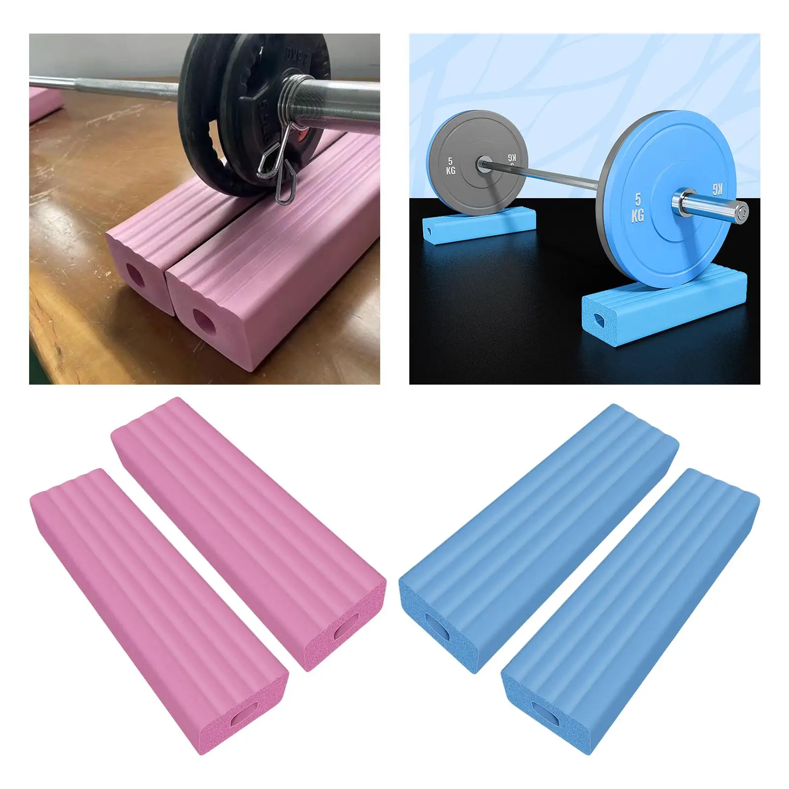 Foam Rubber Weightlifting Cushion Storage Mat Weightlifting Protector Falling
