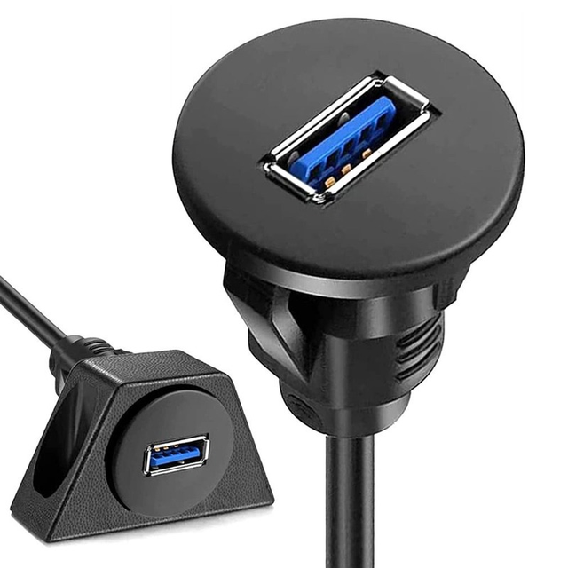 オス-メスフラッシュマウントパネルusb3.0 usb2.0,カバーと