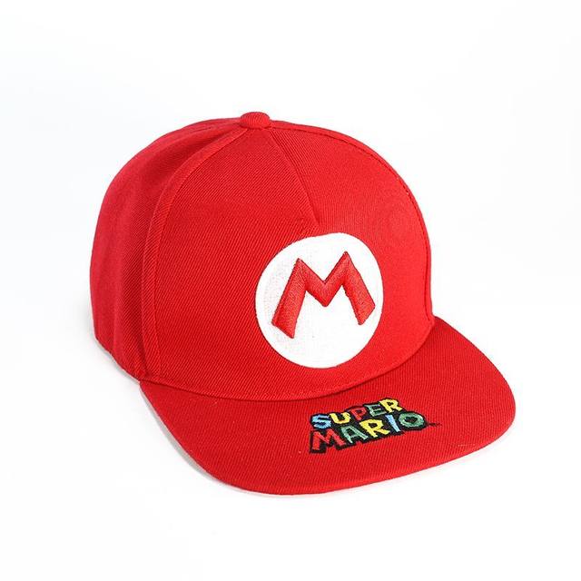 Super Marios Cartoon Baseball Caps Cosplay Adjustable Embroidery