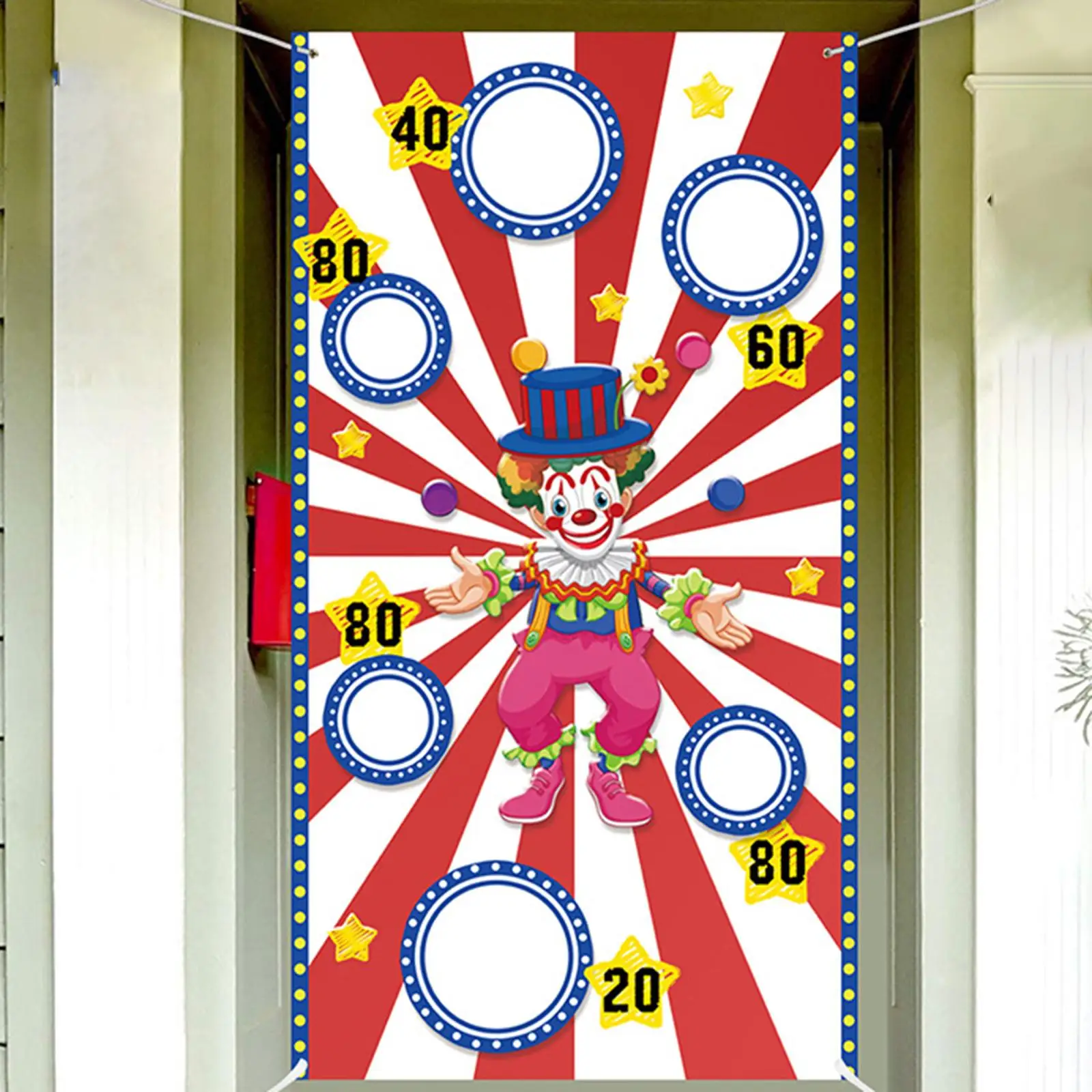 Toss Game Throwing Bags Banner for Games Indoor Outdoor Birthday Gifts Family