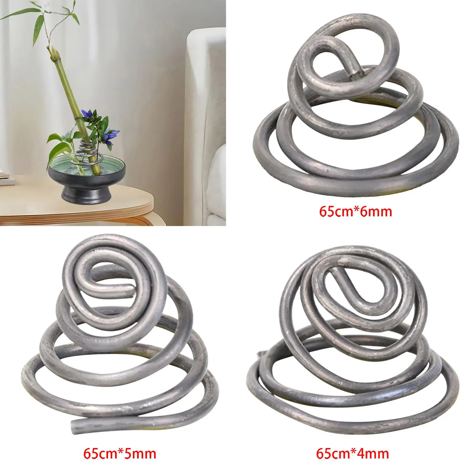 Portable Flower Arrangement Holder Floral Supplies Durable Bendable Art Stable Arranging Base for Bar Party Decoration