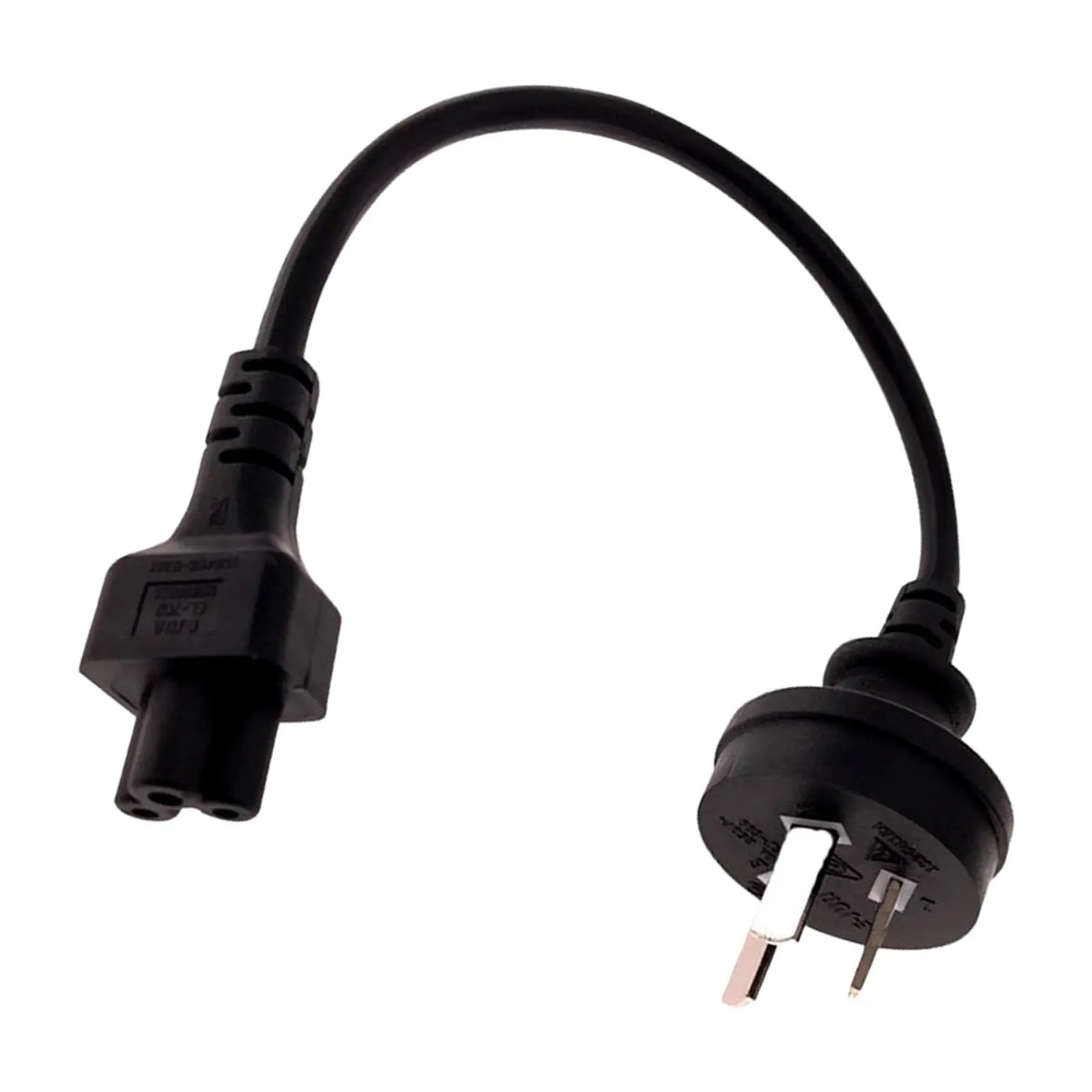 Power Cable Adapter AU Plug to  1.8M Easily Install ,Black Direct Replaces Durable