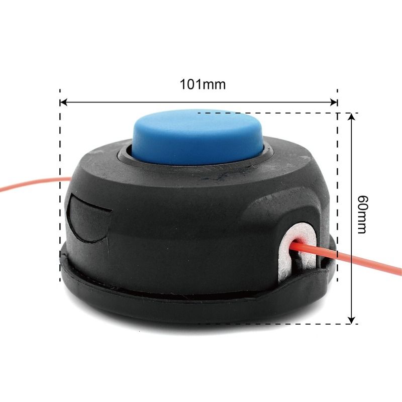 mini cabeça aparador para a gasolina cortador de escova