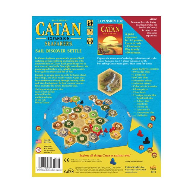 Catan: Seafarers Expansion Strategy Board Game for Ages 10 and cheapest Up