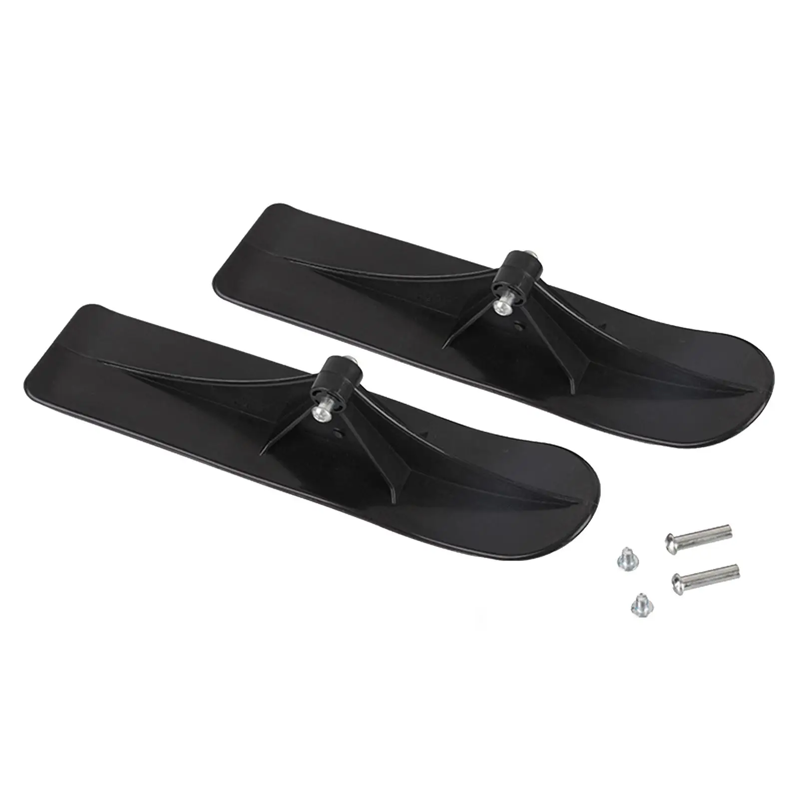 Skiing Sled Board Easy to Install Toboggan Refit Boots Flat Bottom with Screw