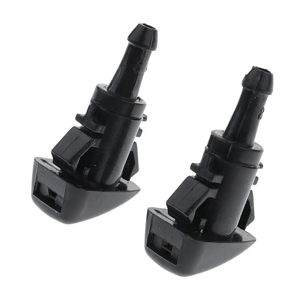 1 Pair Windshield Wiper Water Jet Spray Washer Nozzle for Chrysler 300C Sebring Jeep Compass Patriot