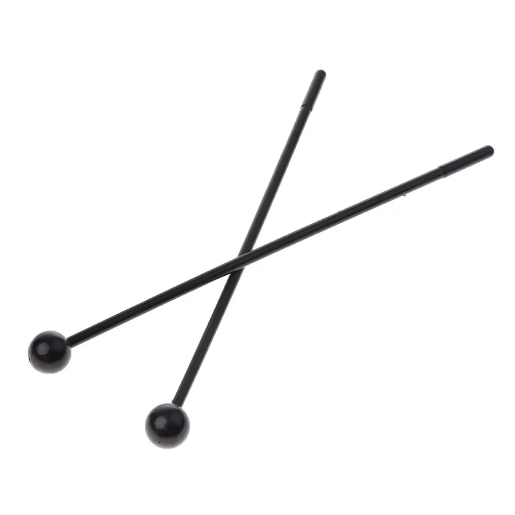 Tooyful 1 Pair Plastic Bell Mallets Glockenspiel Sticks Musical Percussion Mallet stick Musical i Instrument Parts