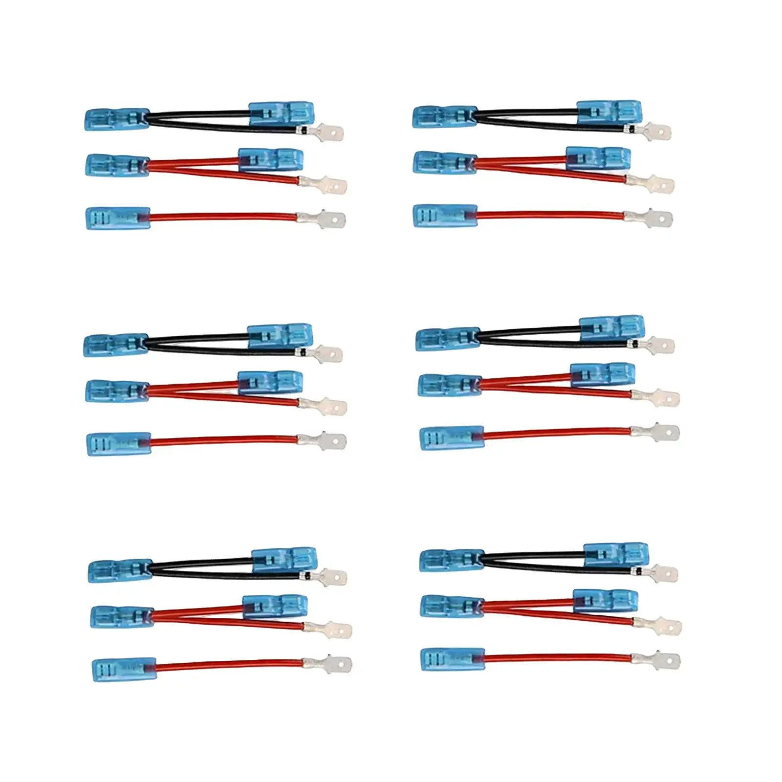 6Pcs 5 Pin Rocker Switch Jumper Wires Set Replacement Accessory for UTV