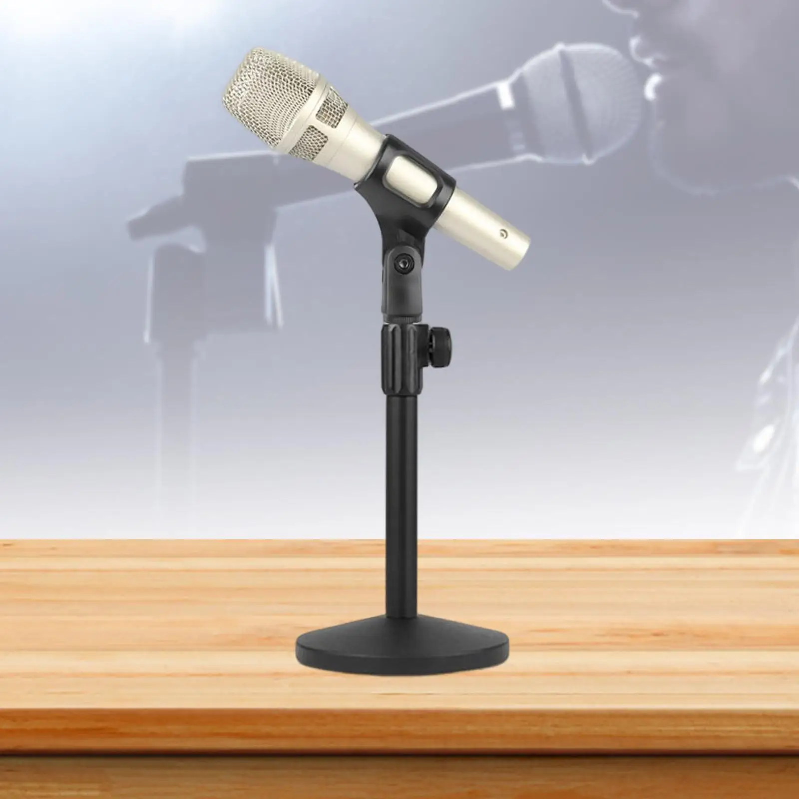 Adjustable Mic Stand Professional Table Mic Stand for Concert Singing Competition
