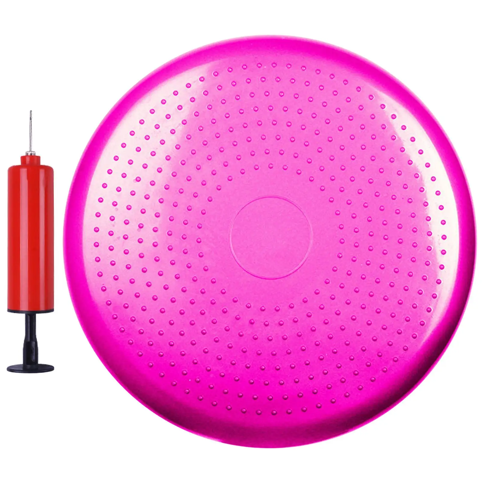 Inflatable Yoga   Disc Massage Pad Cushion Mat Durable  Exercise Ball