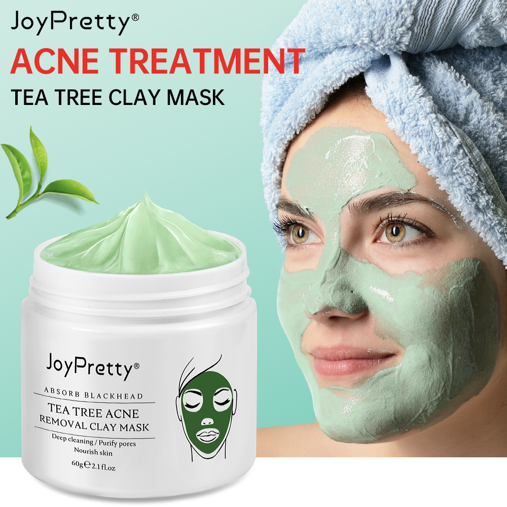 Best of Acne Treatment Facial Mask Natural Tea Tree Pore Cleaning Blackhead Remove Oil Control Pimple Skin Care Products Face Clay Mask Reviews & Tips