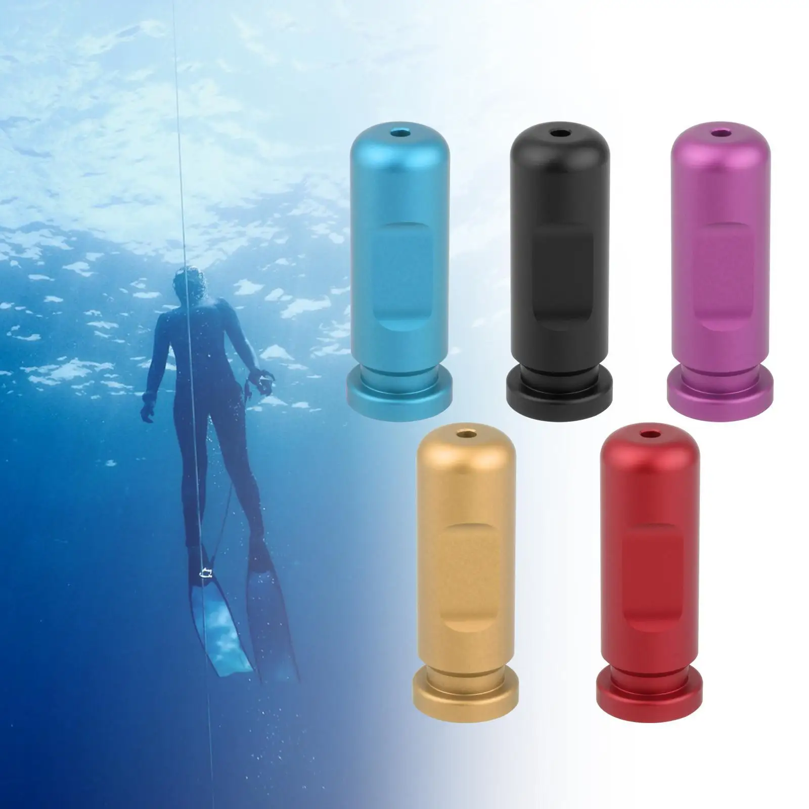 Scuba Diving Ear Equalization Exerciser Diving Auxiliary Practice Tools Aluminium Practing Ear Pressure Balance for Snorkeling