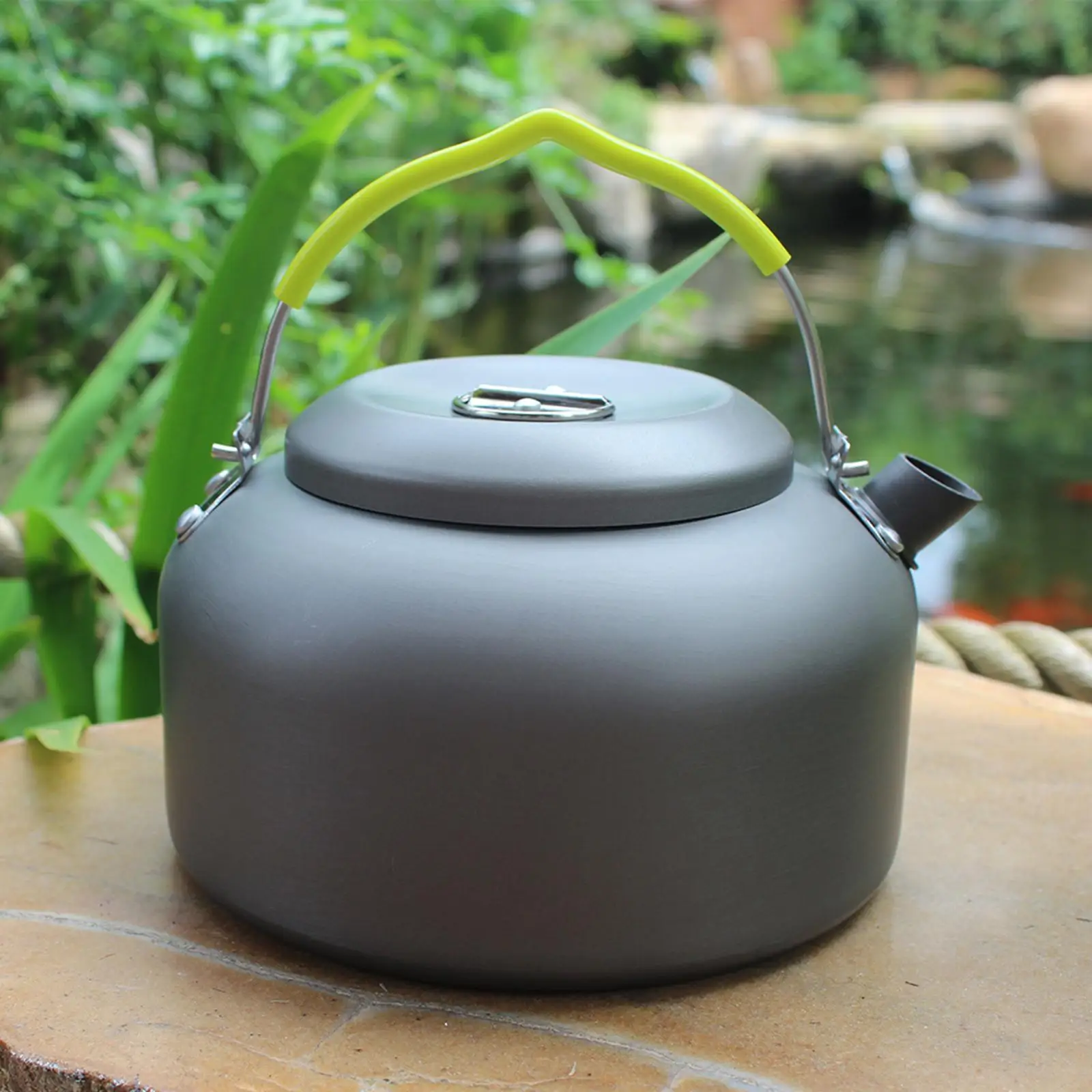 Camping Water Kettle Outdoor Portable Teapot Coffee Pot Cookware for Hiking Camping Travel for Boiling Water