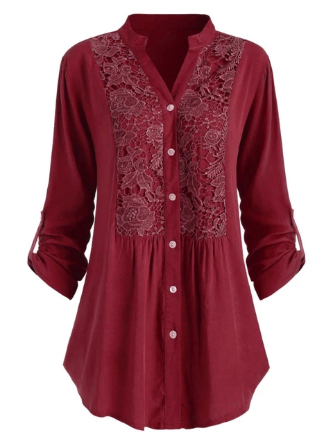 Burgundy Plain Overlay Halter Bralette Top, Tunic-Shirt, Red