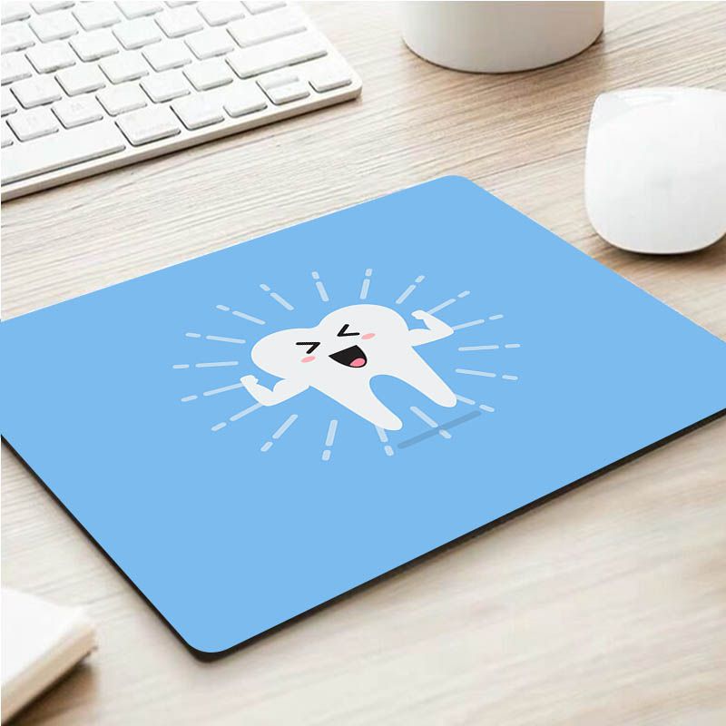 Cute Cartoon Tooth Mouse Pad