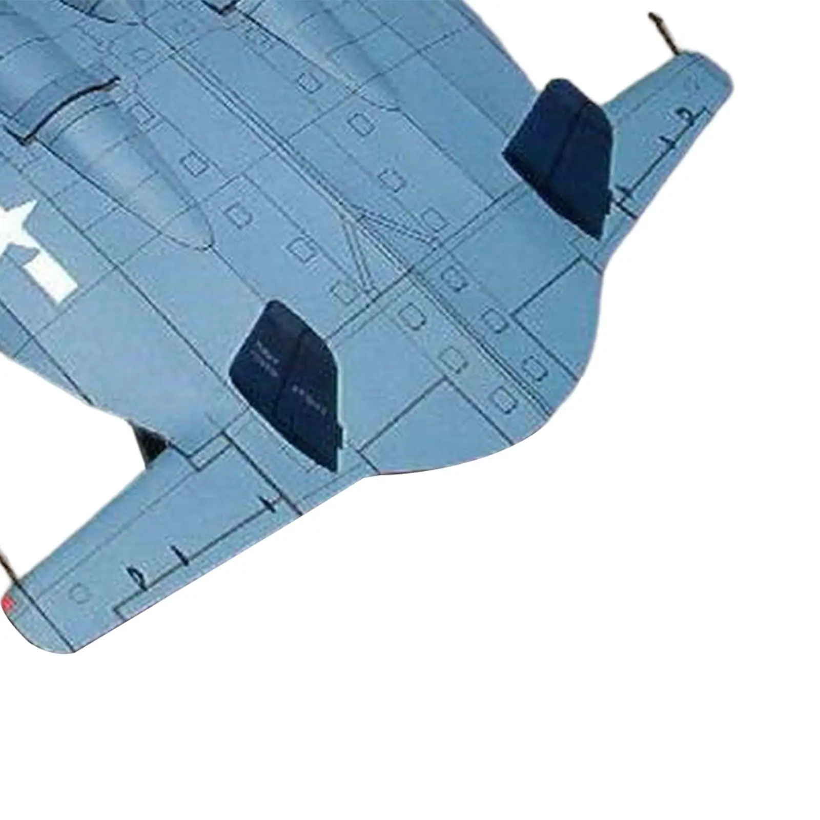 Air Aviation Fighter Aircraft Paper Model Airplane for Shelf Teens Souvenir