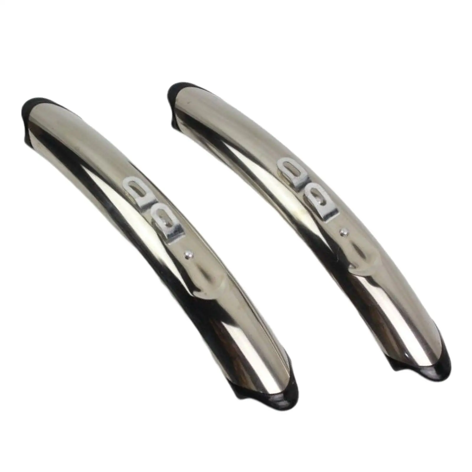 1 Pair Front Rear Fenders 27inch Fittings Stainless Steel for Road Bike