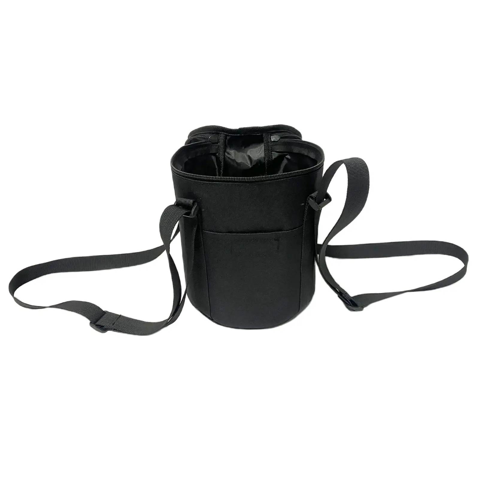 Tabletop Fire Pit Bag Adjustable Shoulder Straps Fire Pit Storage Bag 7.5``x7.5``x7.9`` Portable for Outdoor Camping RV Travel