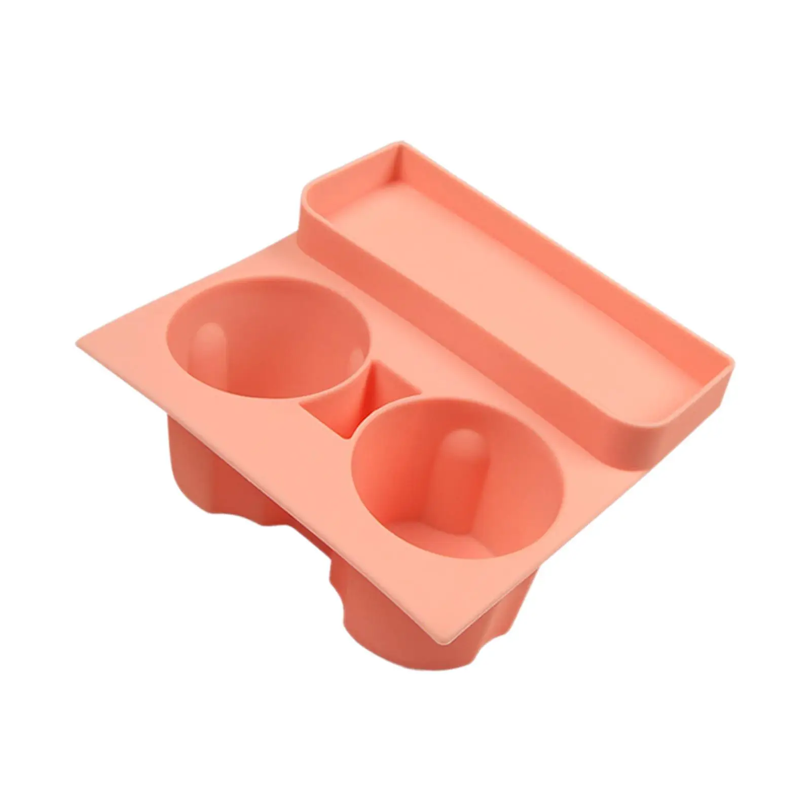 Silicone Center Console Cup Holder Container for Model Y