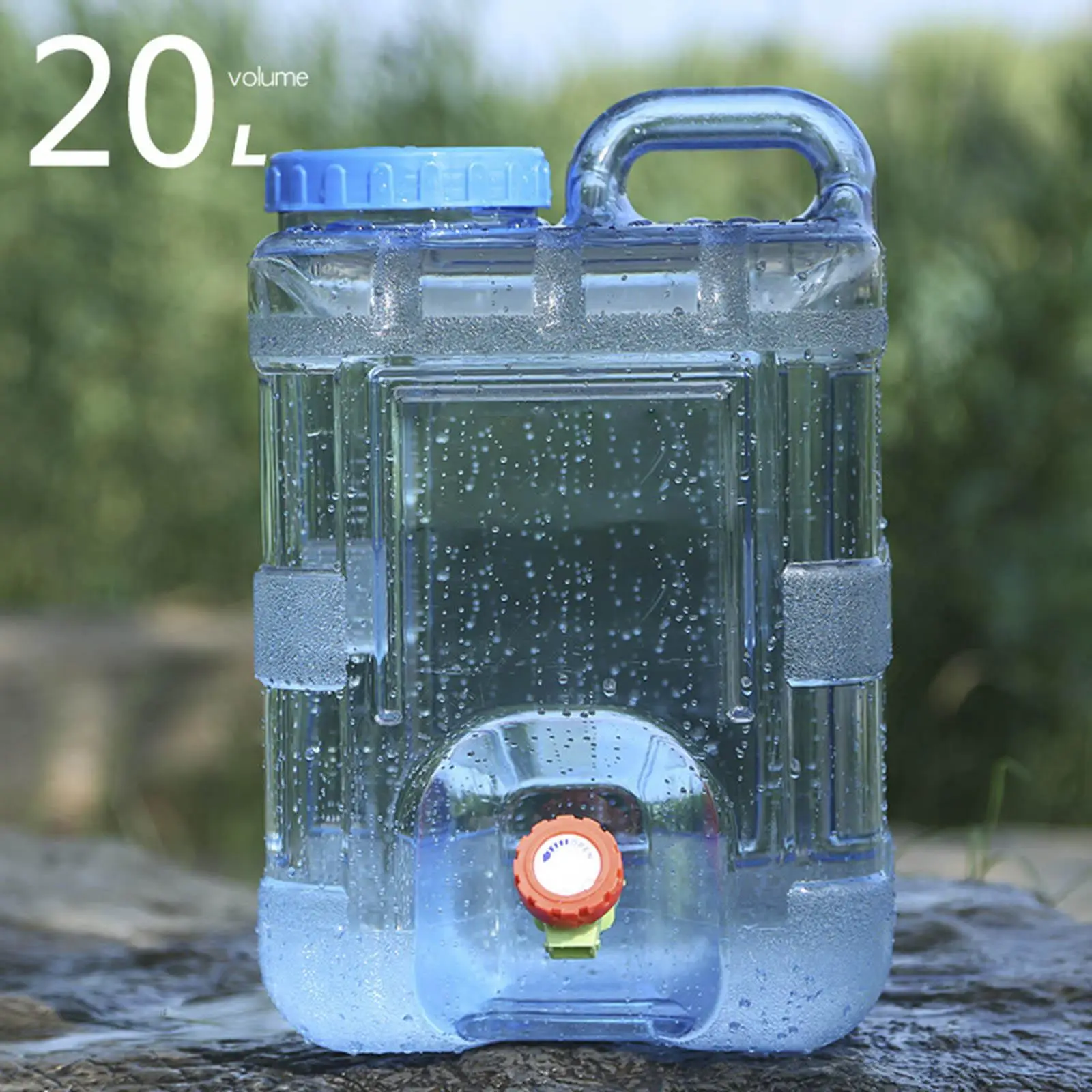 5L/8L Outdoor Hiking Camping Water Bucket Water Carrier Canister